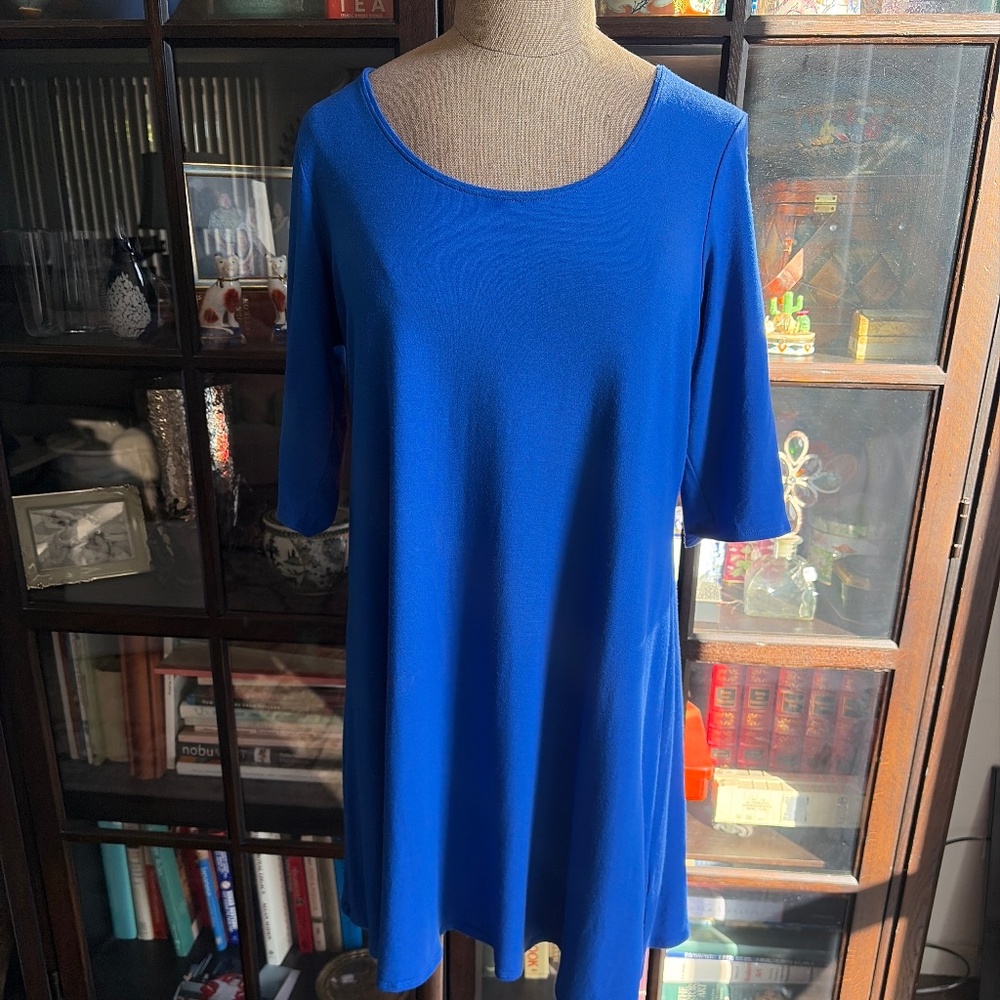 Eileen Fisher Short Sleeve Rayon Tunic, size Medium